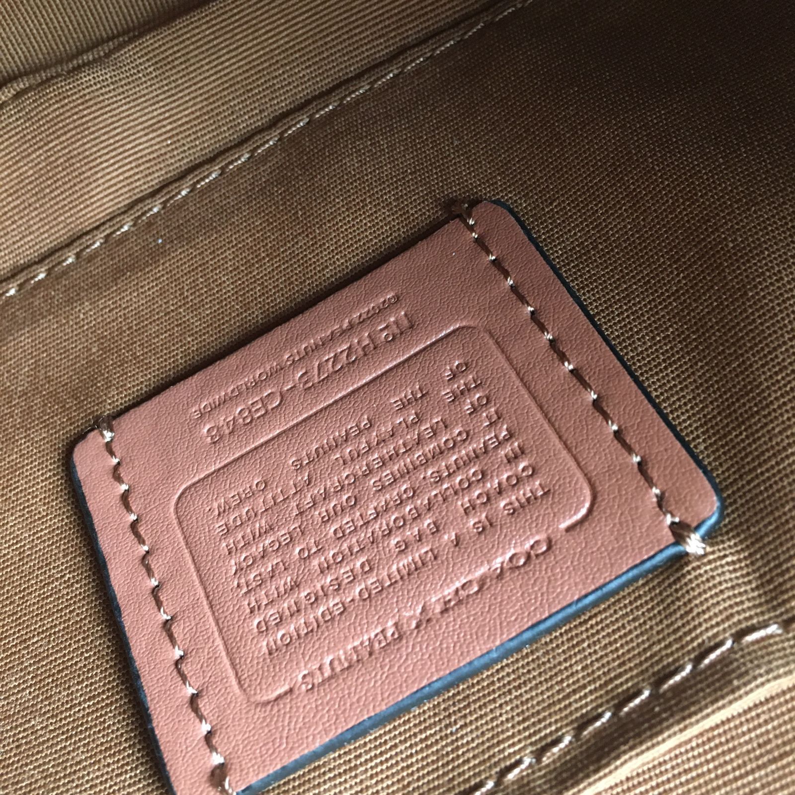 COACH Teri Shoulder Bag CE848 Peanuts Collaboration 2WAY PVC Leather 🐾
