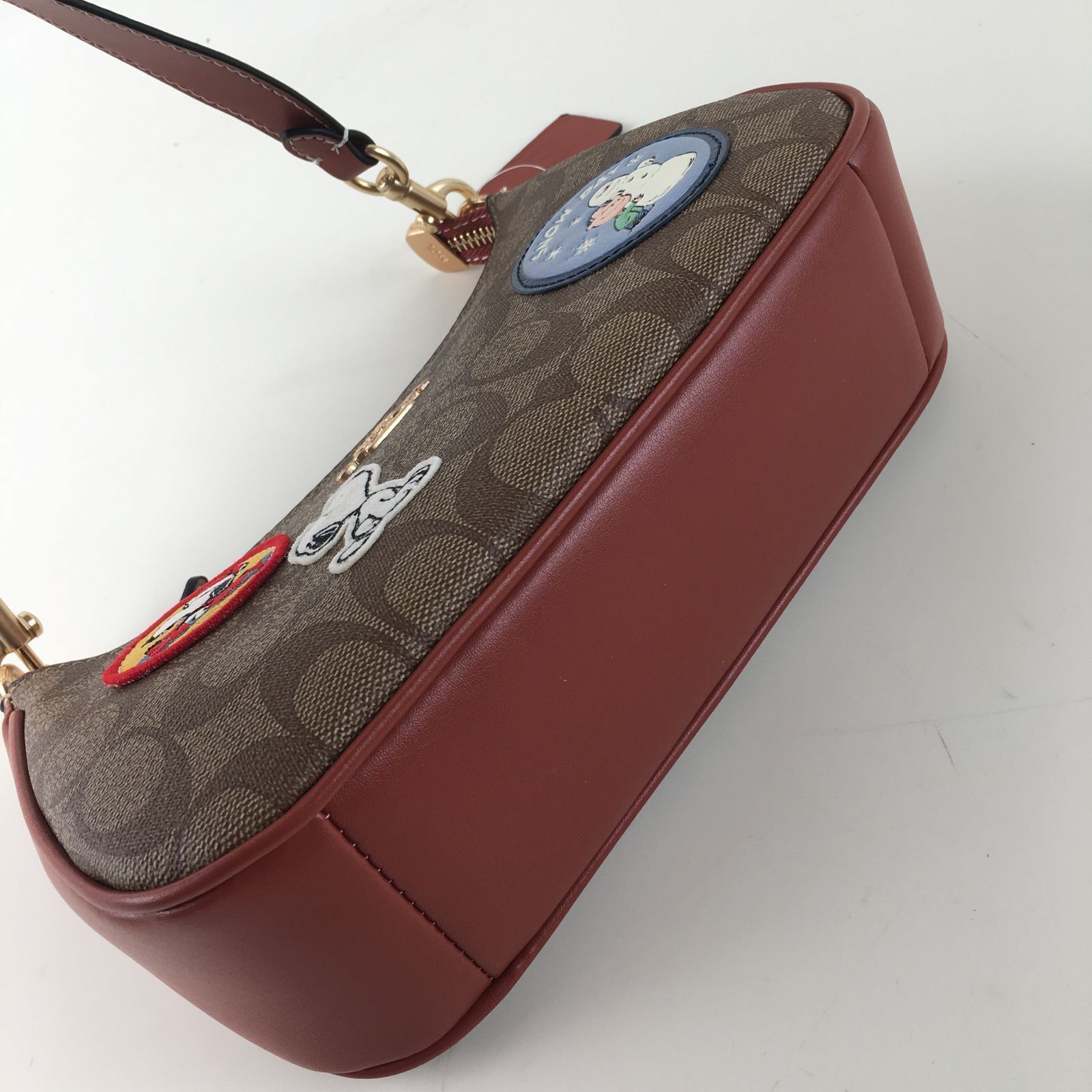 COACH Teri Shoulder Bag CE848 Peanuts Collaboration 2WAY PVC Leather 🐾