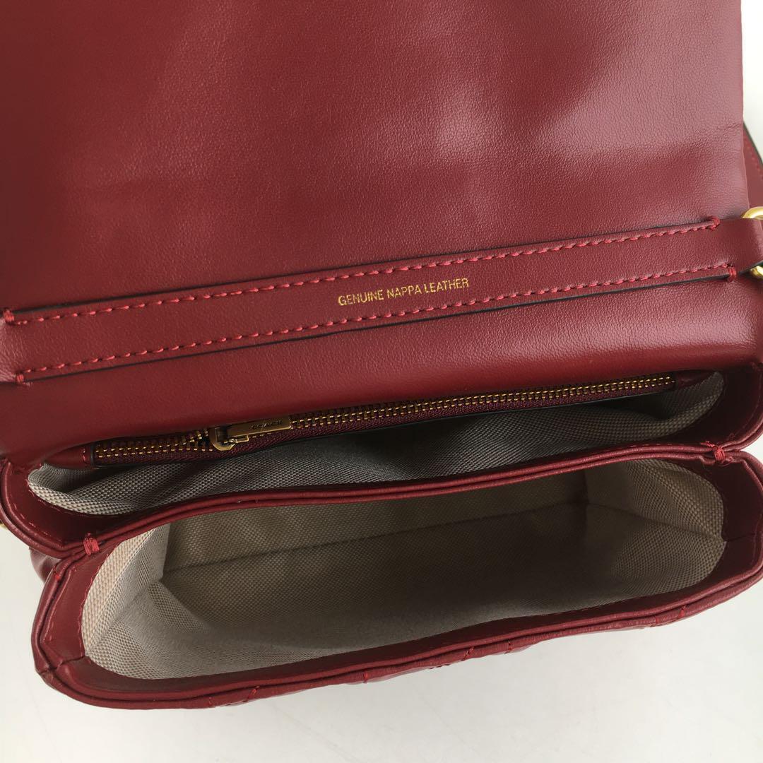 COACH Times Square Tabby Shoulder Bag 20 - Quilted Merlot CW629 🍷👜