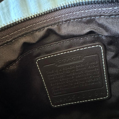 Coach Monogram Mini Baguette Bag