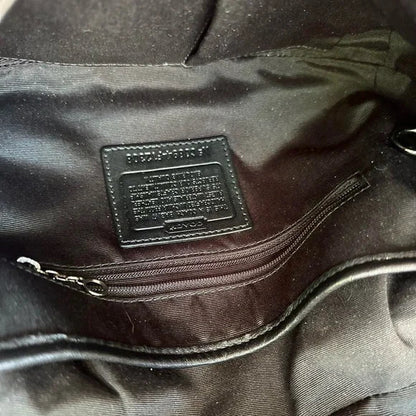 Gray Signature y2k Coach SoHo Bag