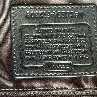 Gray Signature y2k Coach SoHo Bag