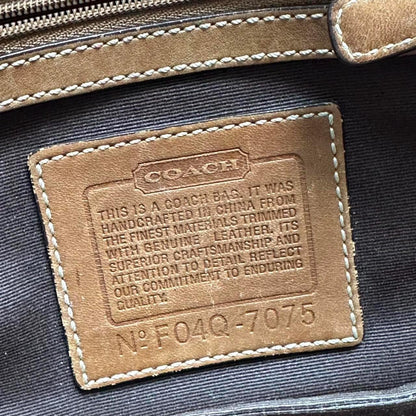 Vintage Y2K Coach Tan Mini Soho Shoulder Bag ✨
