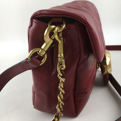 COACH Times Square Tabby Shoulder Bag 20 - Quilted Merlot CW629 🍷👜