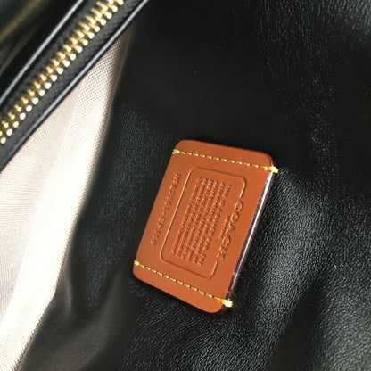 COACH Tabby 26 Quilted Shoulder Bag - Leather Black CP150 🖤