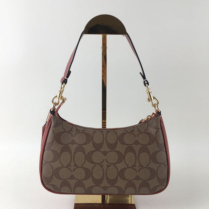 COACH Teri Shoulder Bag CE848 Peanuts Collaboration 2WAY PVC Leather 🐾