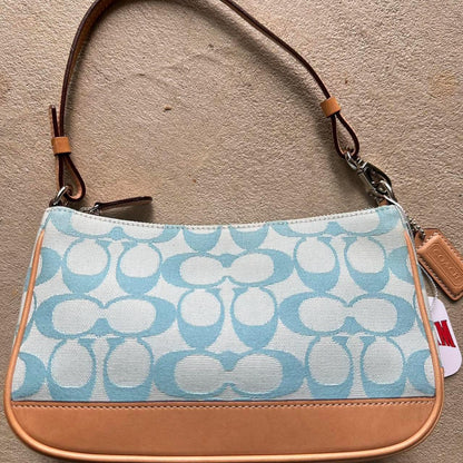 Vintage Y2K Coach Blue Demi Shoulder Bag 💙👜
