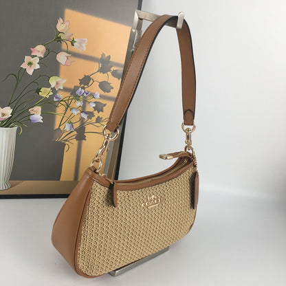 COACH CR350 Teri Crossbody Bag in Latte
