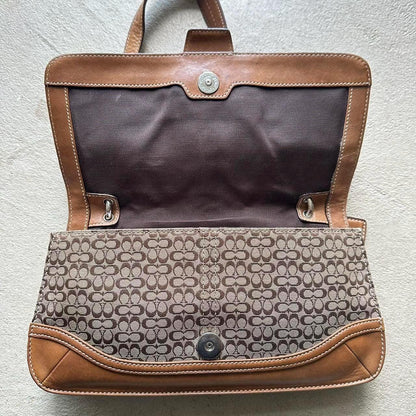 Vintage Y2K Coach Tan Mini Soho Shoulder Bag ✨
