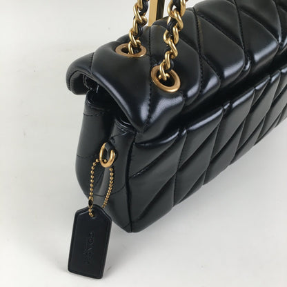 COACH Tabby 26 Quilted Shoulder Bag - Leather Black CP150 🖤