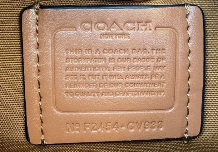 COACH Teri Shoulder Bag – Signature Canvas Brown 🤎 (NEW!)
