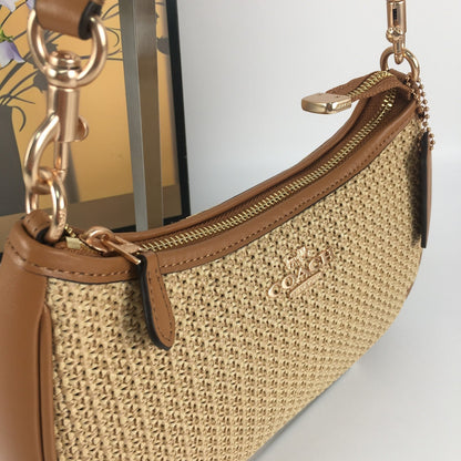 COACH CR350 Teri Crossbody Bag in Latte