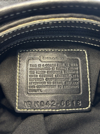 Vintage Coach Mini Soho Buckle Bag – Black/Grey 🖤
