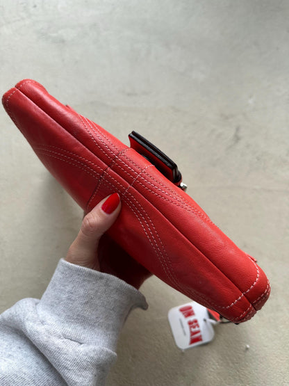 Vintage Coach Red Square Soho Shoulder Bag ❤️