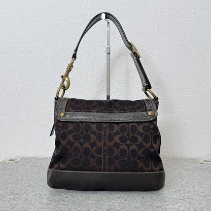 COACH Legacy Turnlock Slim Flap Shoulder Bag – Dark Brown 🤎