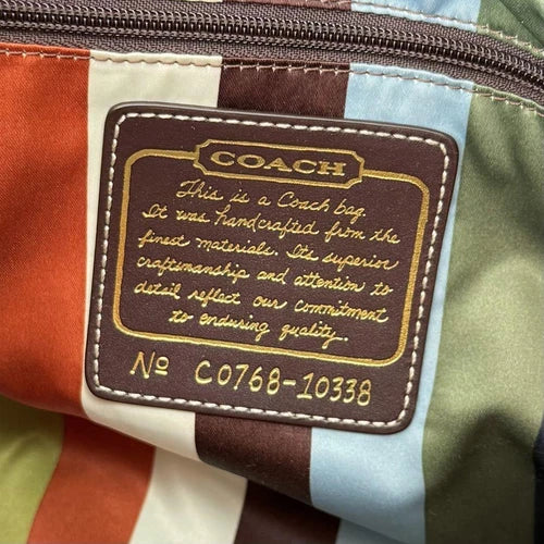 COACH Legacy Turnlock Slim Flap Shoulder Bag – Dark Brown 🤎
