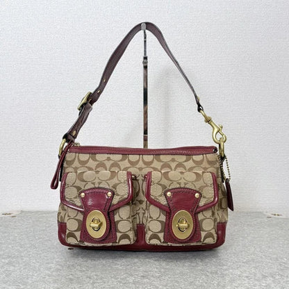 COACH Signature Legacy Turnlock Shoulder Bag – 65th Anniversary Edition 👜🍷